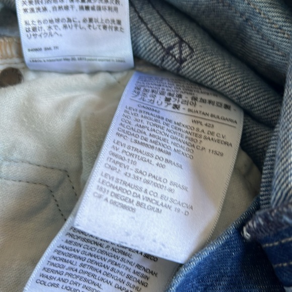 Levi’s Hand Crafted Barrel Cut Jeans  Blue Label Denim 29 - Picture 6 of 14